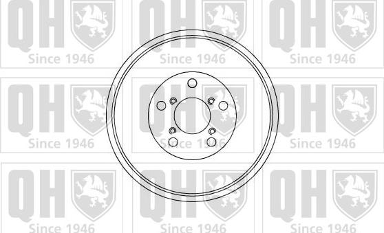 Quinton Hazell BDR356 - Bubanj kočnica www.molydon.hr