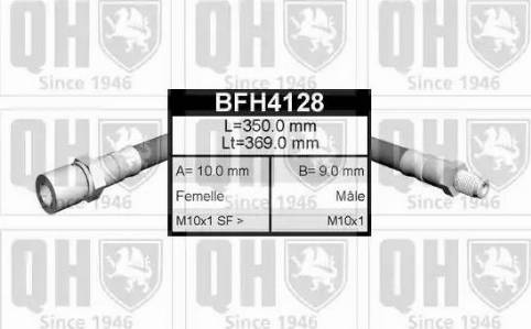 Quinton Hazell BFH4128 - Kočiono crijevo, lajtung www.molydon.hr