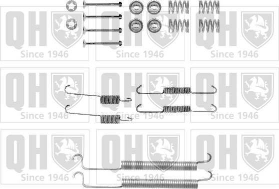 Quinton Hazell BFK402 - Dodaci, bubanj kočnice www.molydon.hr