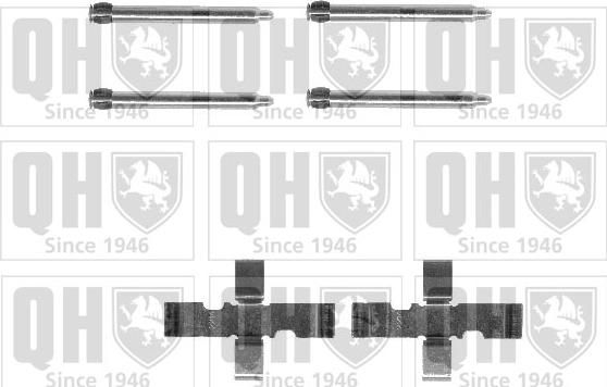 Quinton Hazell BFK656 - Komplet pribora, Pločica disk kočnice www.molydon.hr