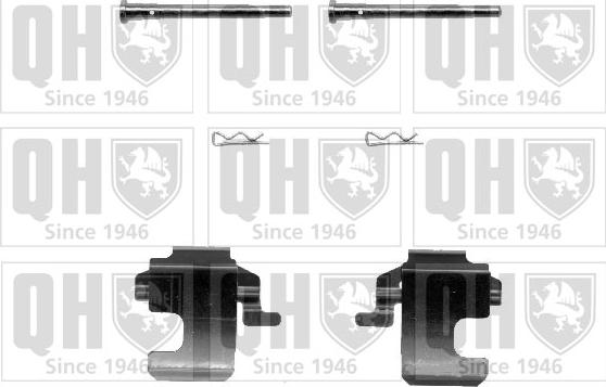 Quinton Hazell BFK846 - Komplet pribora, Pločica disk kočnice www.molydon.hr