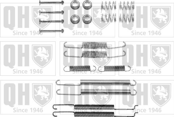 Quinton Hazell BFK361 - Dodaci, bubanj kočnice www.molydon.hr