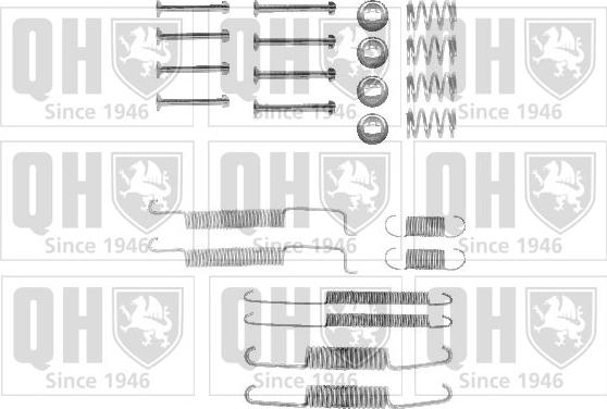 Quinton Hazell BFK225 - Dodaci, bubanj kočnice www.molydon.hr