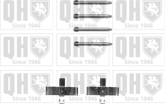 Quinton Hazell BFK704 - Komplet pribora, Pločica disk kočnice www.molydon.hr