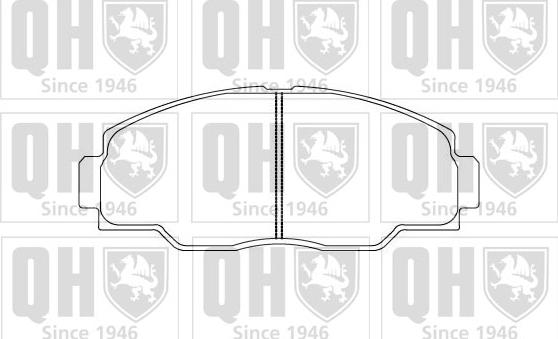 Quinton Hazell BP855 - Komplet Pločica, disk-kočnica www.molydon.hr