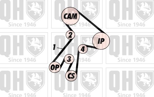 Quinton Hazell QBK213 - Komplet zupčastog remena www.molydon.hr