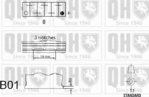 Quinton Hazell QBT667C - Akumulator  www.molydon.hr