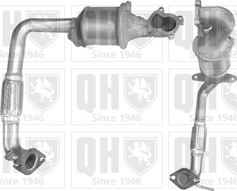 Quinton Hazell QCAT80471H - Katalizator www.molydon.hr