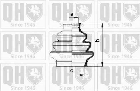 Quinton Hazell QJB944 - Manžeta, Pogonska osovina www.molydon.hr