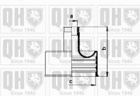 Quinton Hazell QJB147 - Manžeta, Pogonska osovina www.molydon.hr