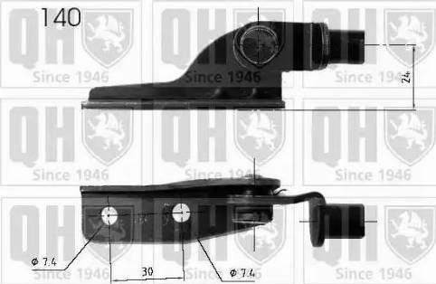 Quinton Hazell QTS840267 - Plinski amortizer, prtljaznik/utovarni prostor www.molydon.hr