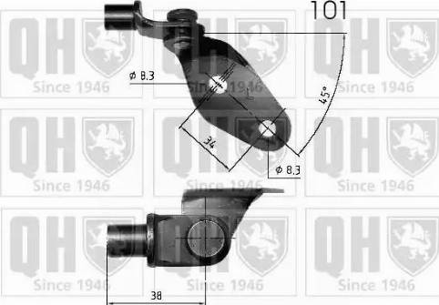 Quinton Hazell QTS840234 - Plinski amortizer, prtljaznik/utovarni prostor www.molydon.hr