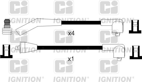 Quinton Hazell XC969 - Set kablova za paljenje www.molydon.hr