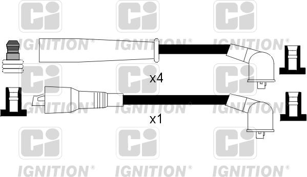 Quinton Hazell XC911 - Set kablova za paljenje www.molydon.hr