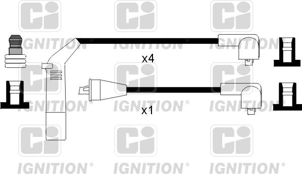 Quinton Hazell XC985 - Set kablova za paljenje www.molydon.hr