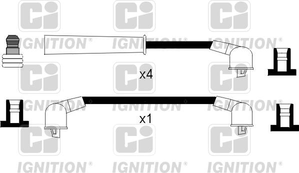 Quinton Hazell XC976 - Set kablova za paljenje www.molydon.hr