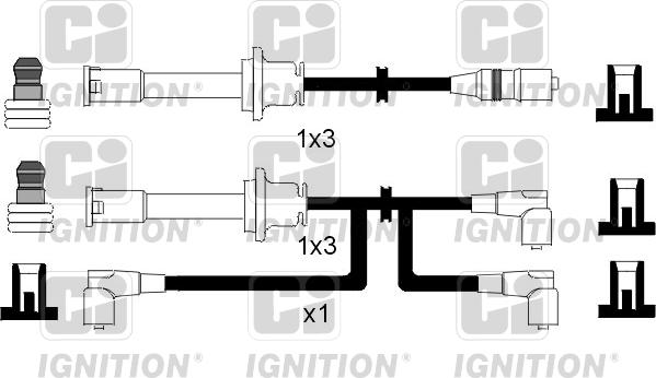 Quinton Hazell XC548 - Set kablova za paljenje www.molydon.hr