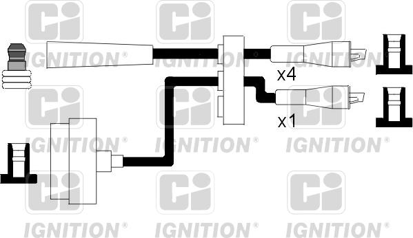 Quinton Hazell XC559 - Set kablova za paljenje www.molydon.hr