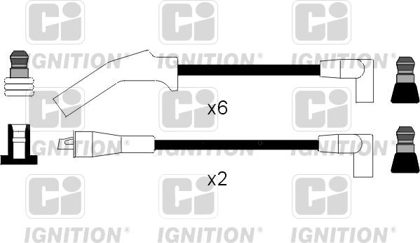 Quinton Hazell XC507 - Set kablova za paljenje www.molydon.hr