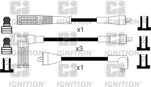 Quinton Hazell XC582 - Set kablova za paljenje www.molydon.hr