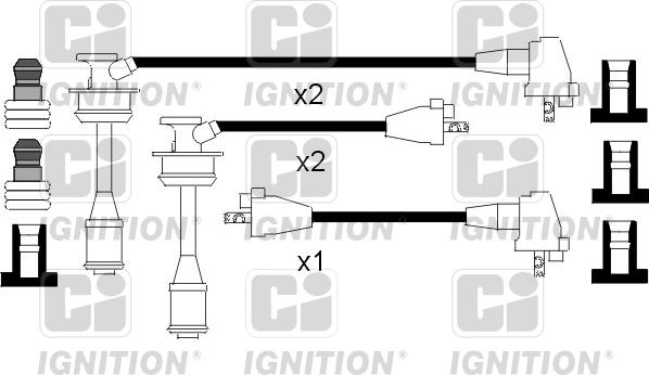 Quinton Hazell XC625 - Set kablova za paljenje www.molydon.hr