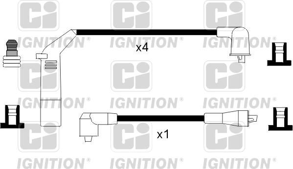 Quinton Hazell XC1091 - Set kablova za paljenje www.molydon.hr