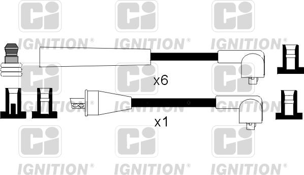 Quinton Hazell XC1041 - Set kablova za paljenje www.molydon.hr