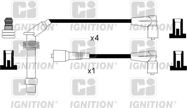 Quinton Hazell XC942 - Set kablova za paljenje www.molydon.hr