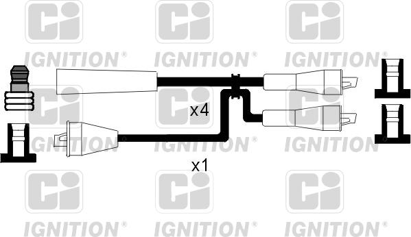 Quinton Hazell XC1013 - Set kablova za paljenje www.molydon.hr