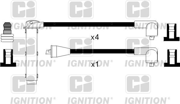 Quinton Hazell XC101 - Set kablova za paljenje www.molydon.hr