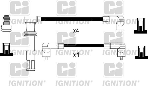 Quinton Hazell XC1028 - Set kablova za paljenje www.molydon.hr