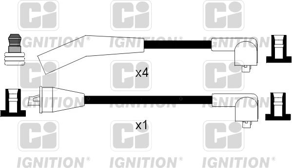 Quinton Hazell XC1022 - Set kablova za paljenje www.molydon.hr