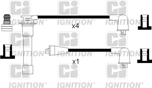 Quinton Hazell XC1027 - Set kablova za paljenje www.molydon.hr