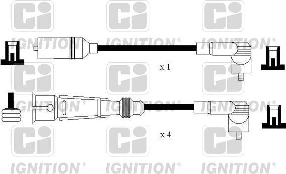 Quinton Hazell XC1197 - Set kablova za paljenje www.molydon.hr