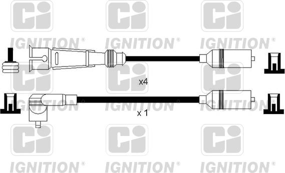 Quinton Hazell XC1149 - Set kablova za paljenje www.molydon.hr