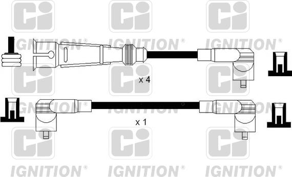 Quinton Hazell XC1151 - Set kablova za paljenje www.molydon.hr