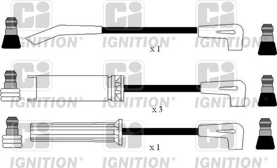 Quinton Hazell XC1172 - Set kablova za paljenje www.molydon.hr