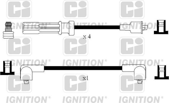 Quinton Hazell XC1205 - Set kablova za paljenje www.molydon.hr