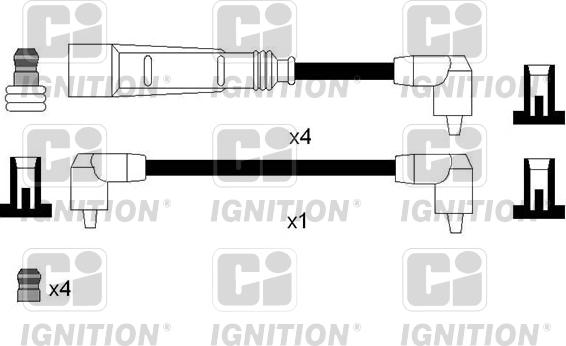 Quinton Hazell XC1206 - Set kablova za paljenje www.molydon.hr