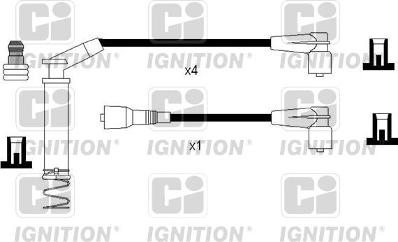 Quinton Hazell XC1236 - Set kablova za paljenje www.molydon.hr