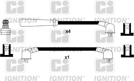 Quinton Hazell XC1231 - Set kablova za paljenje www.molydon.hr