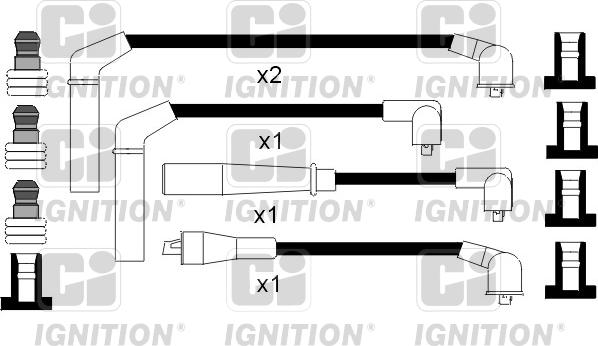 Quinton Hazell XC862 - Set kablova za paljenje www.molydon.hr