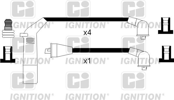 Quinton Hazell XC807 - Set kablova za paljenje www.molydon.hr