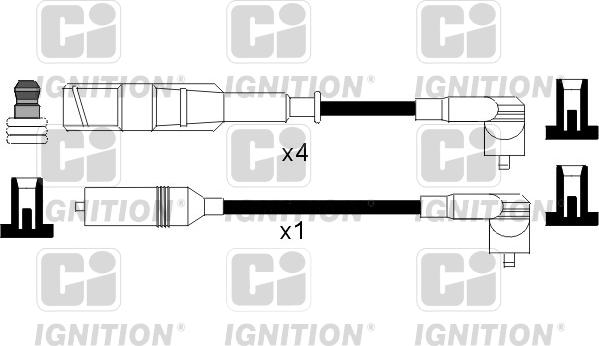 Quinton Hazell XC827 - Set kablova za paljenje www.molydon.hr