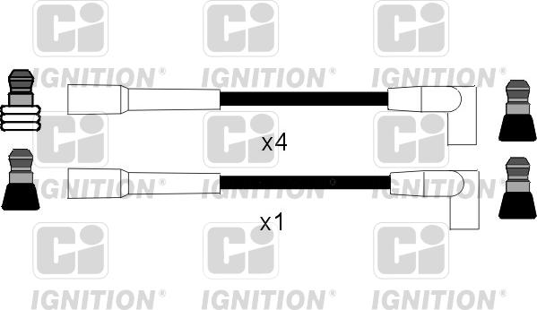 Quinton Hazell XC204 - Set kablova za paljenje www.molydon.hr