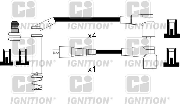 Quinton Hazell XC796 - Set kablova za paljenje www.molydon.hr