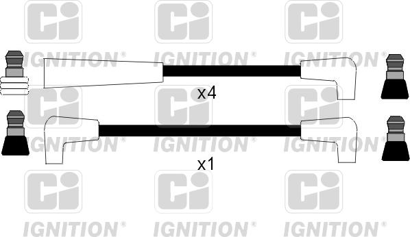 Quinton Hazell XC743 - Set kablova za paljenje www.molydon.hr