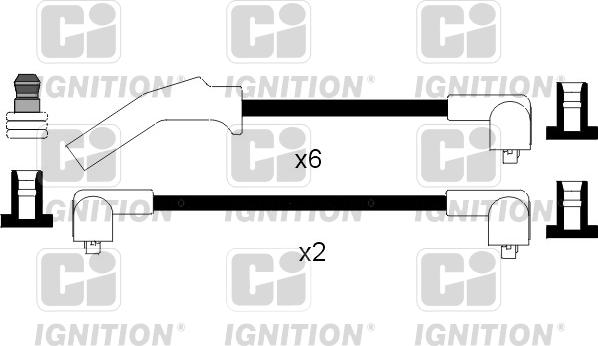 Quinton Hazell XC787 - Set kablova za paljenje www.molydon.hr