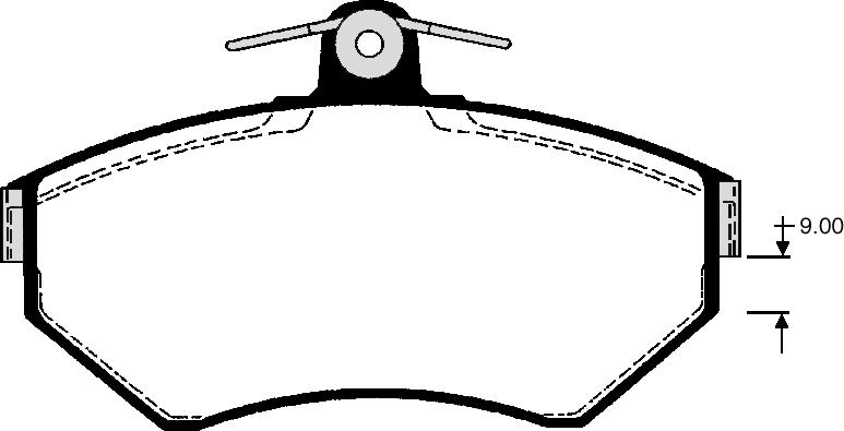 Raicam RA.0695.0 - Komplet Pločica, disk-kočnica www.molydon.hr