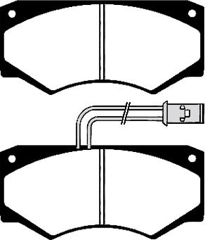 ACDelco AC495381D - Komplet Pločica, disk-kočnica www.molydon.hr